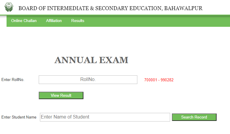 10th Class Result Bahawalpur Board 2023