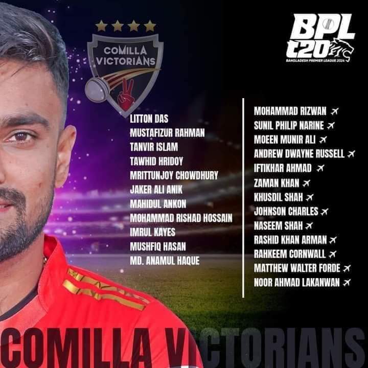 Bpl 2025 All Team Squad Players List - Rasia Catherin